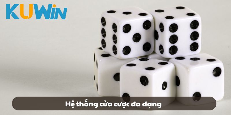 Hệ thống cửa cược đa dạng
